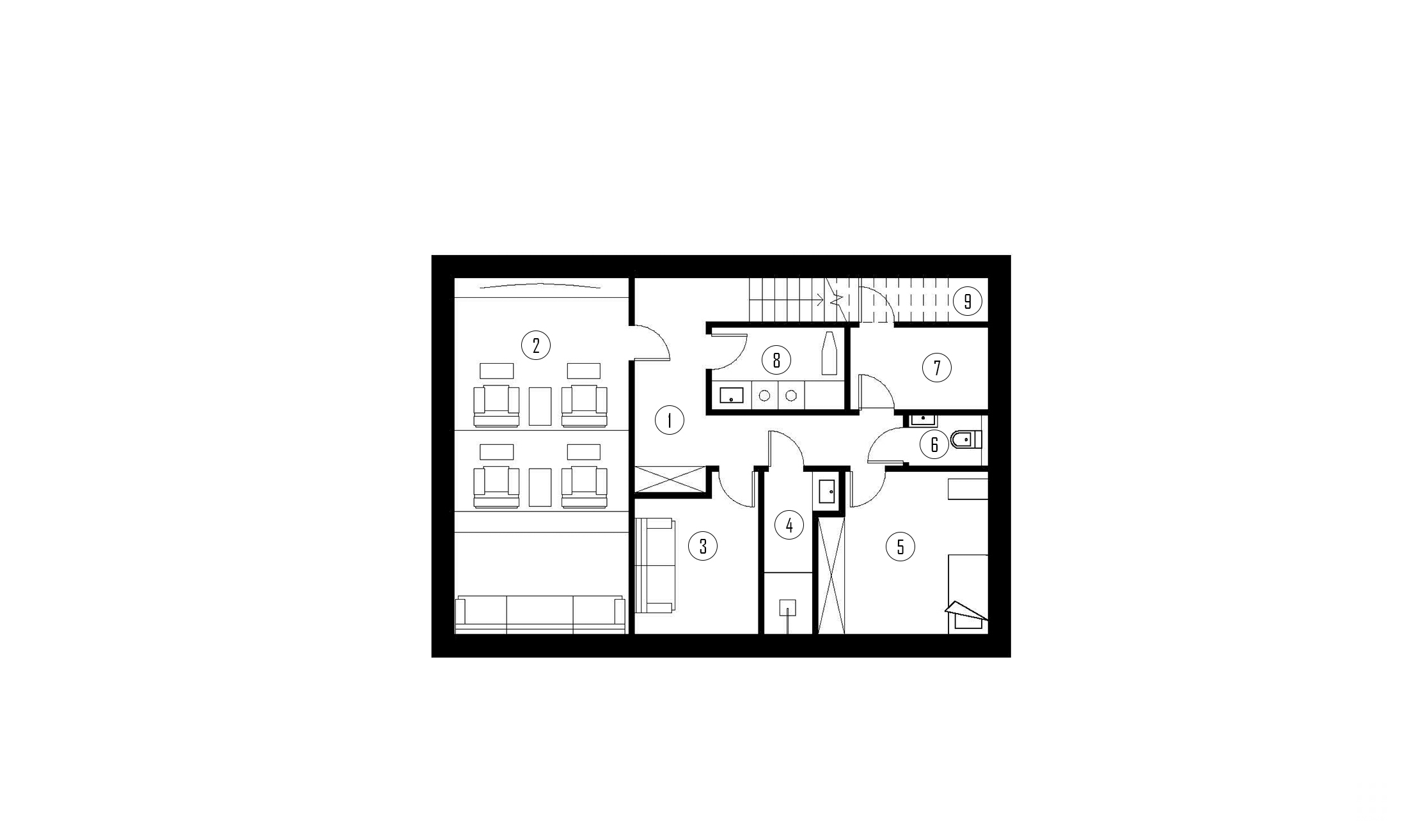 Basement floor plan