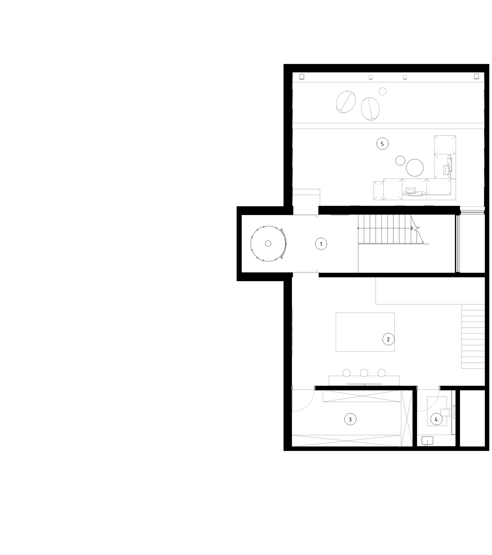 Basement floor plan