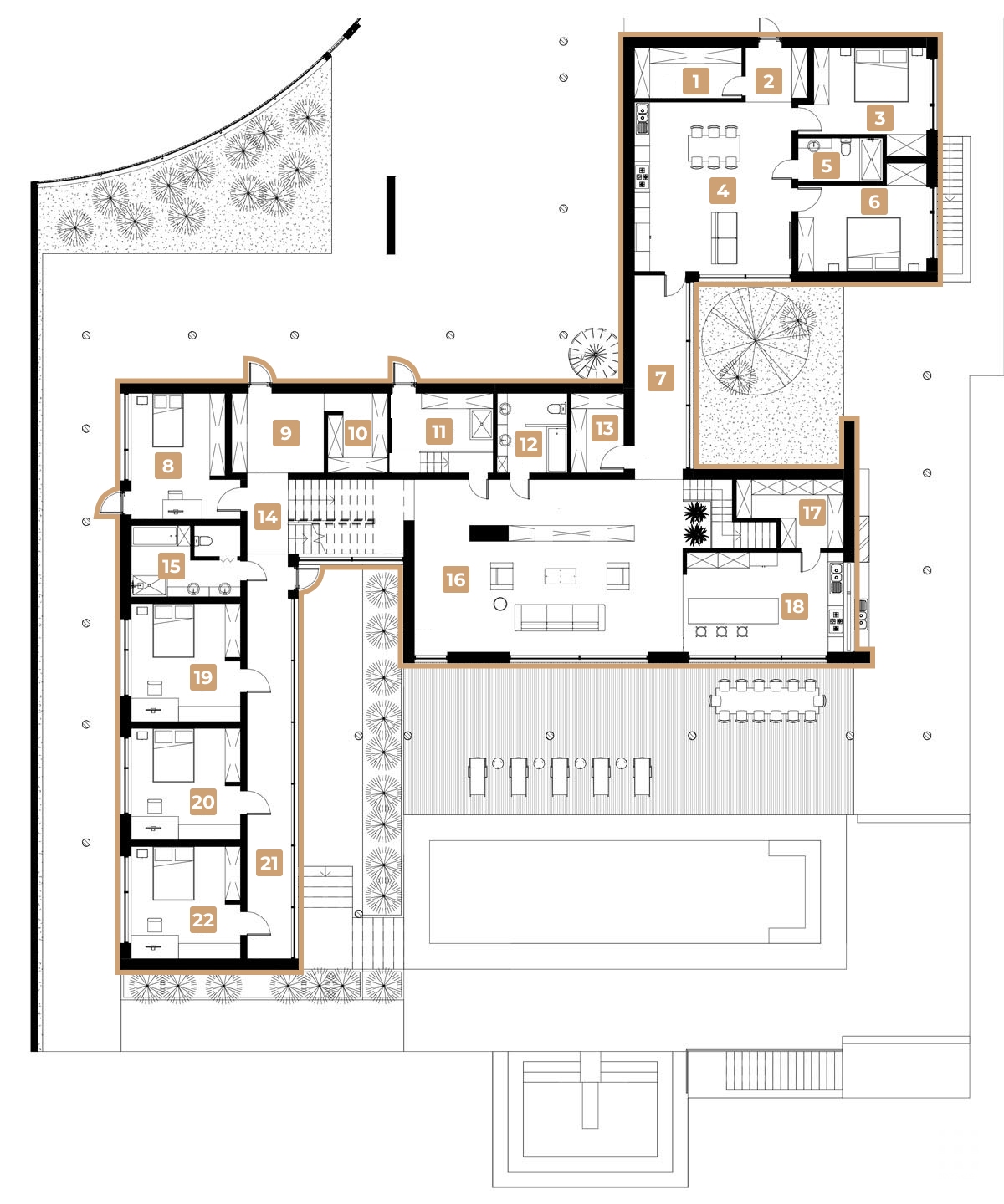 1st floor plan