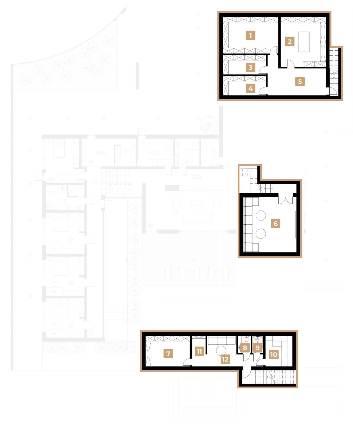 Basement floor plan