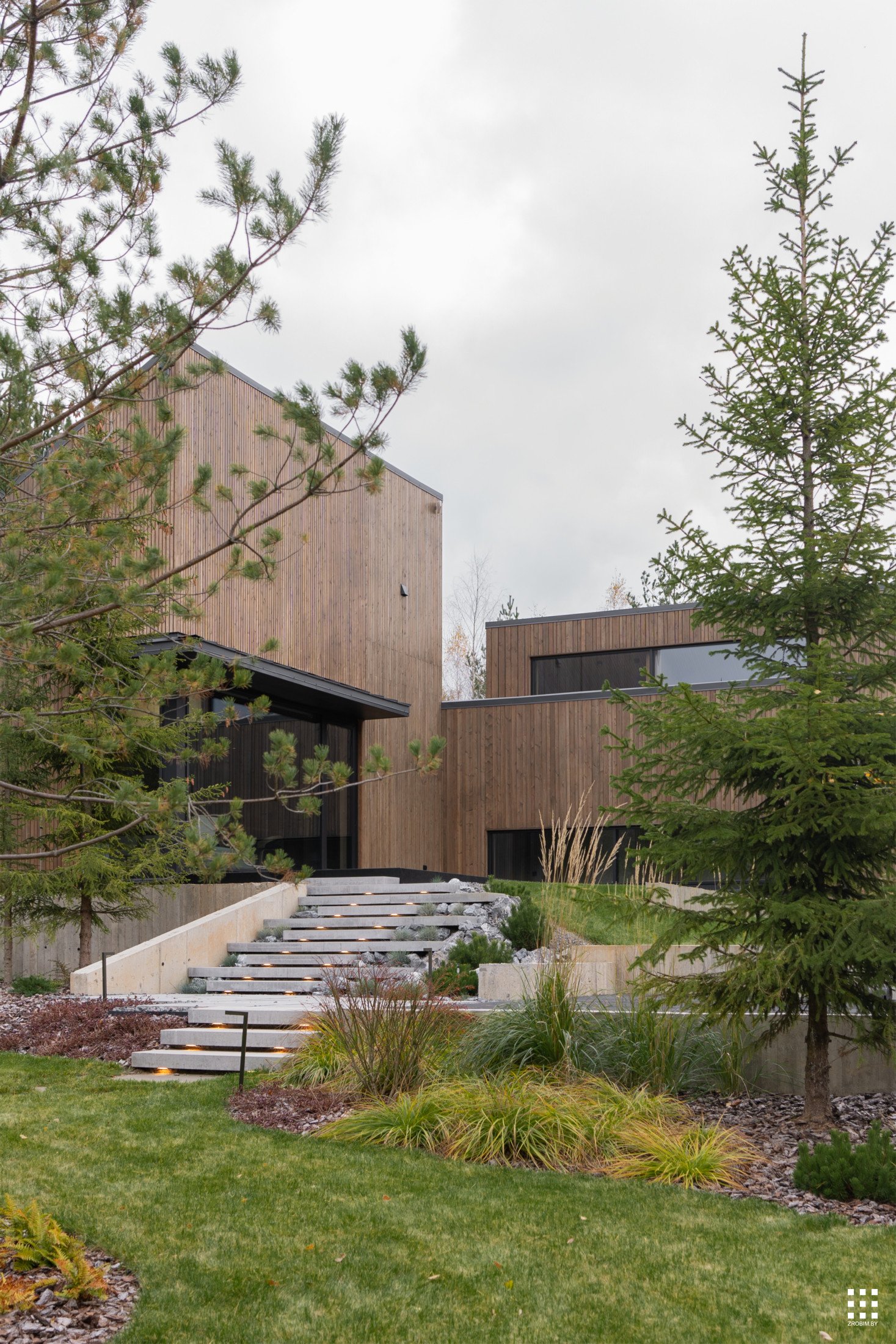 Architectural project SPLITTING HOUSE from «ZROBIM architects»