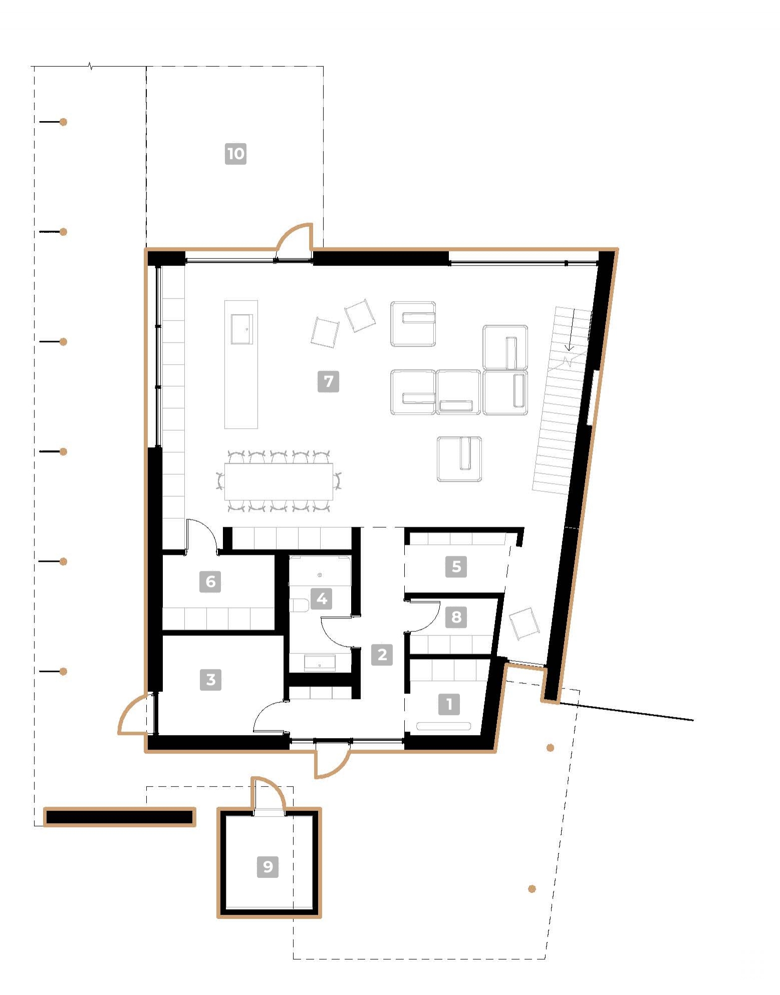 1st floor plan