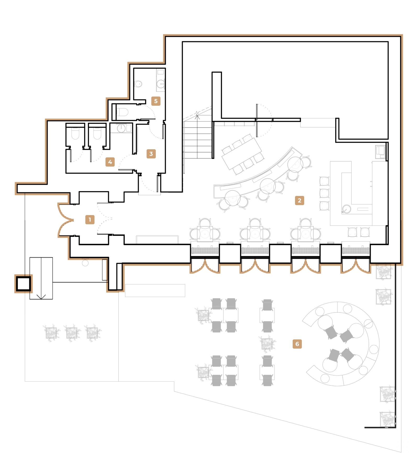 1st floor plan