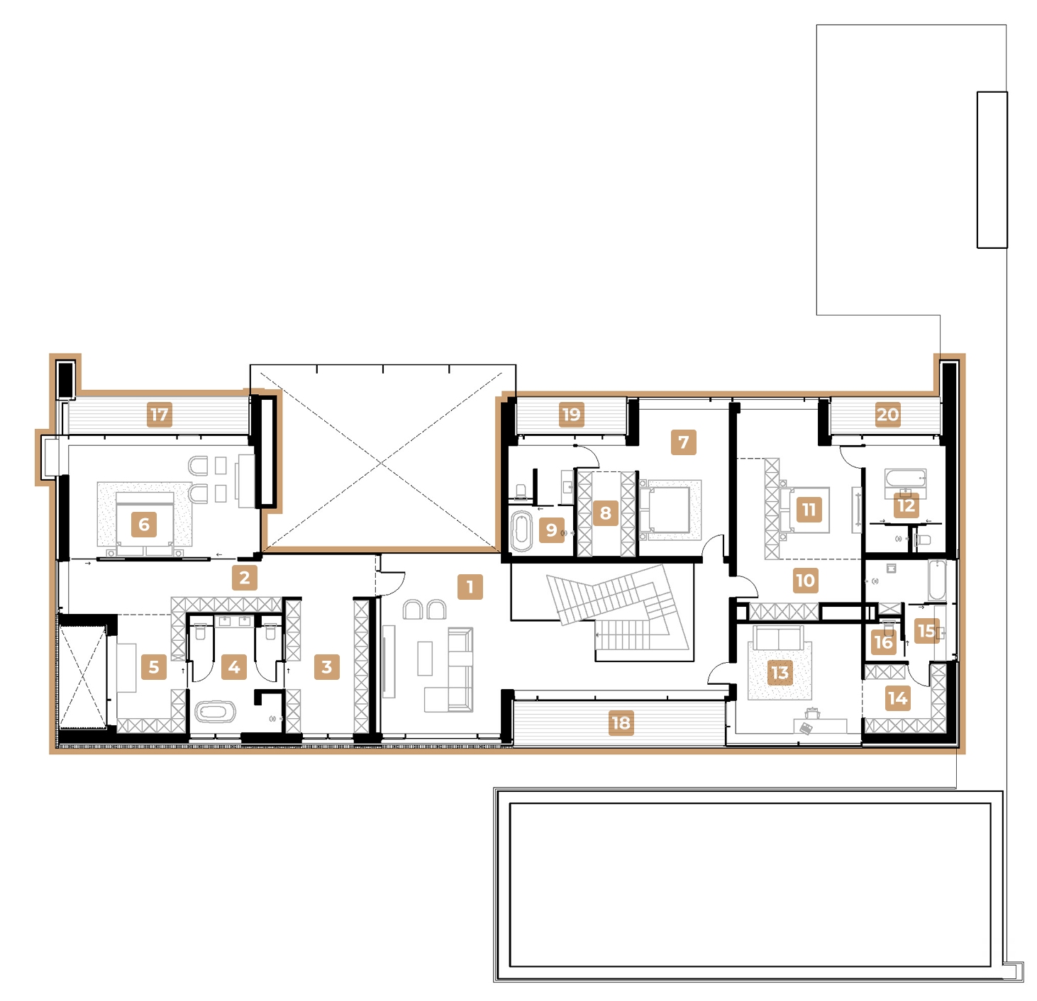 2nd floor plan