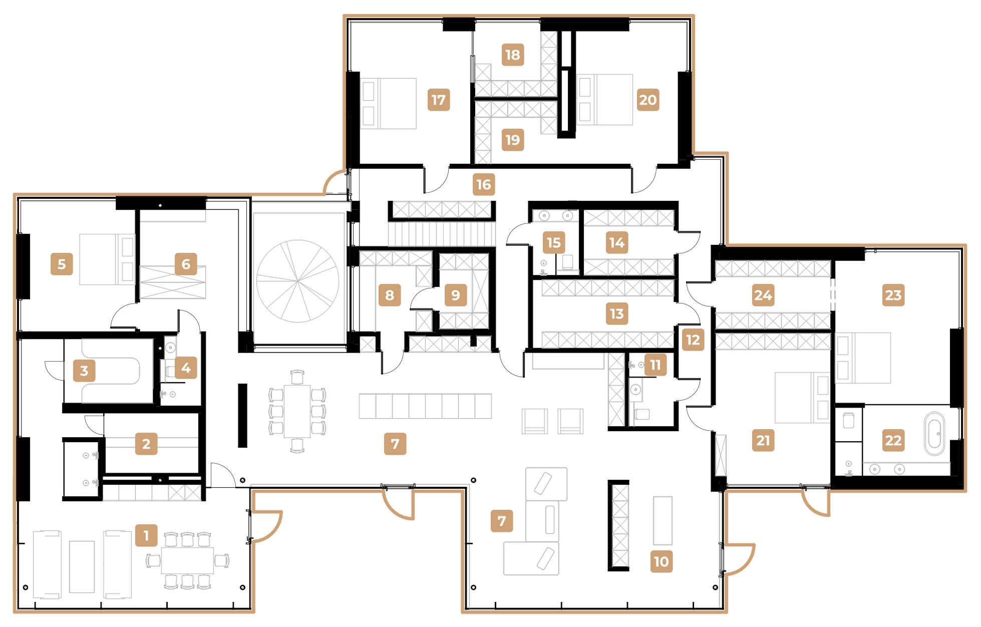 1st floor plan
