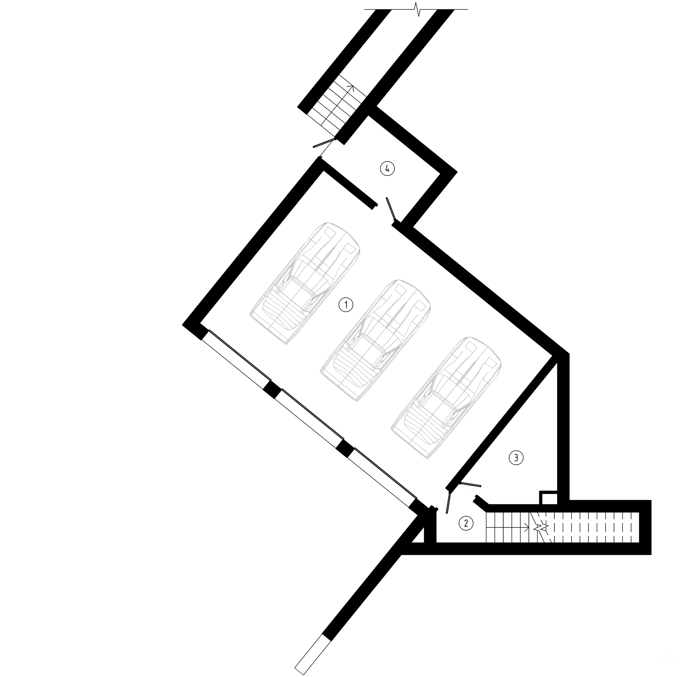 Basement floor plan