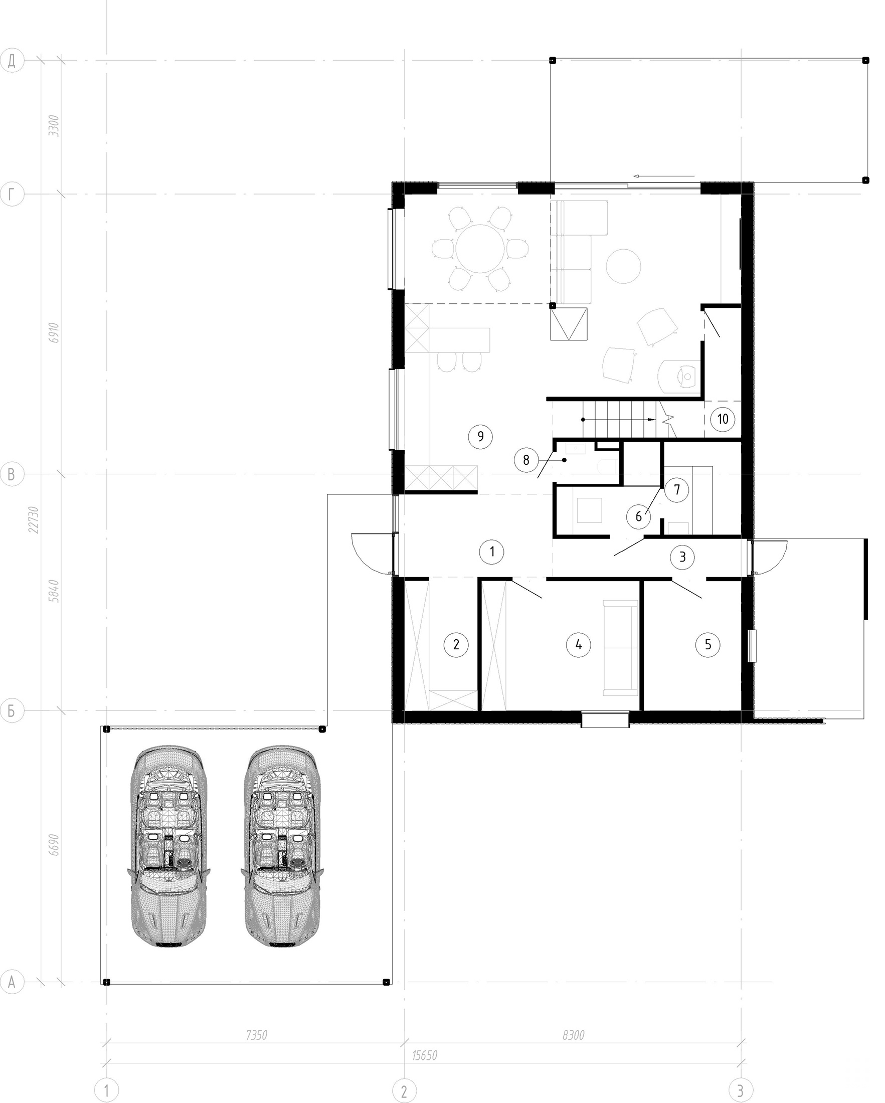 1st floor plan