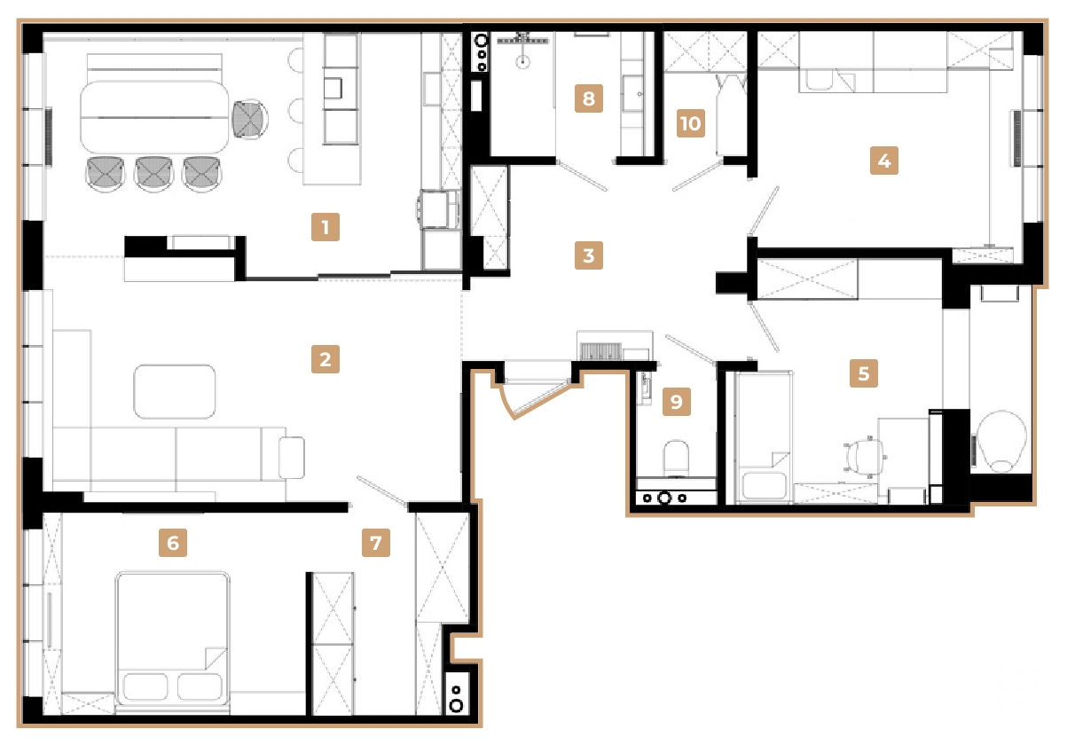 1st floor plan