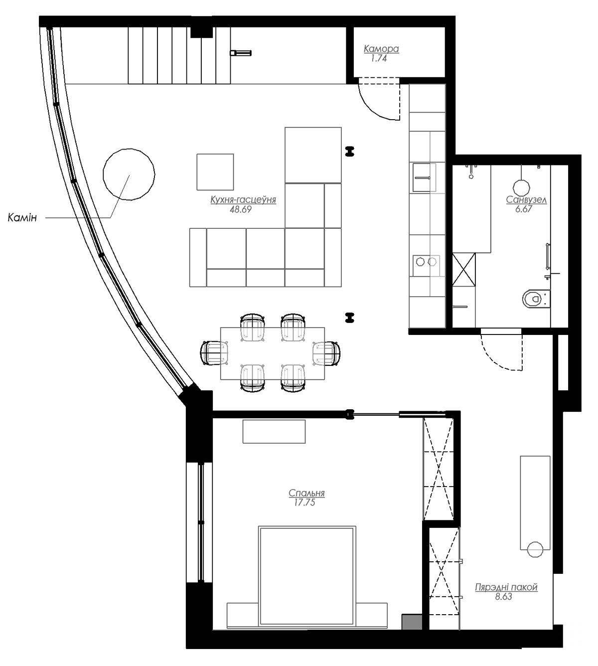 1st floor plan