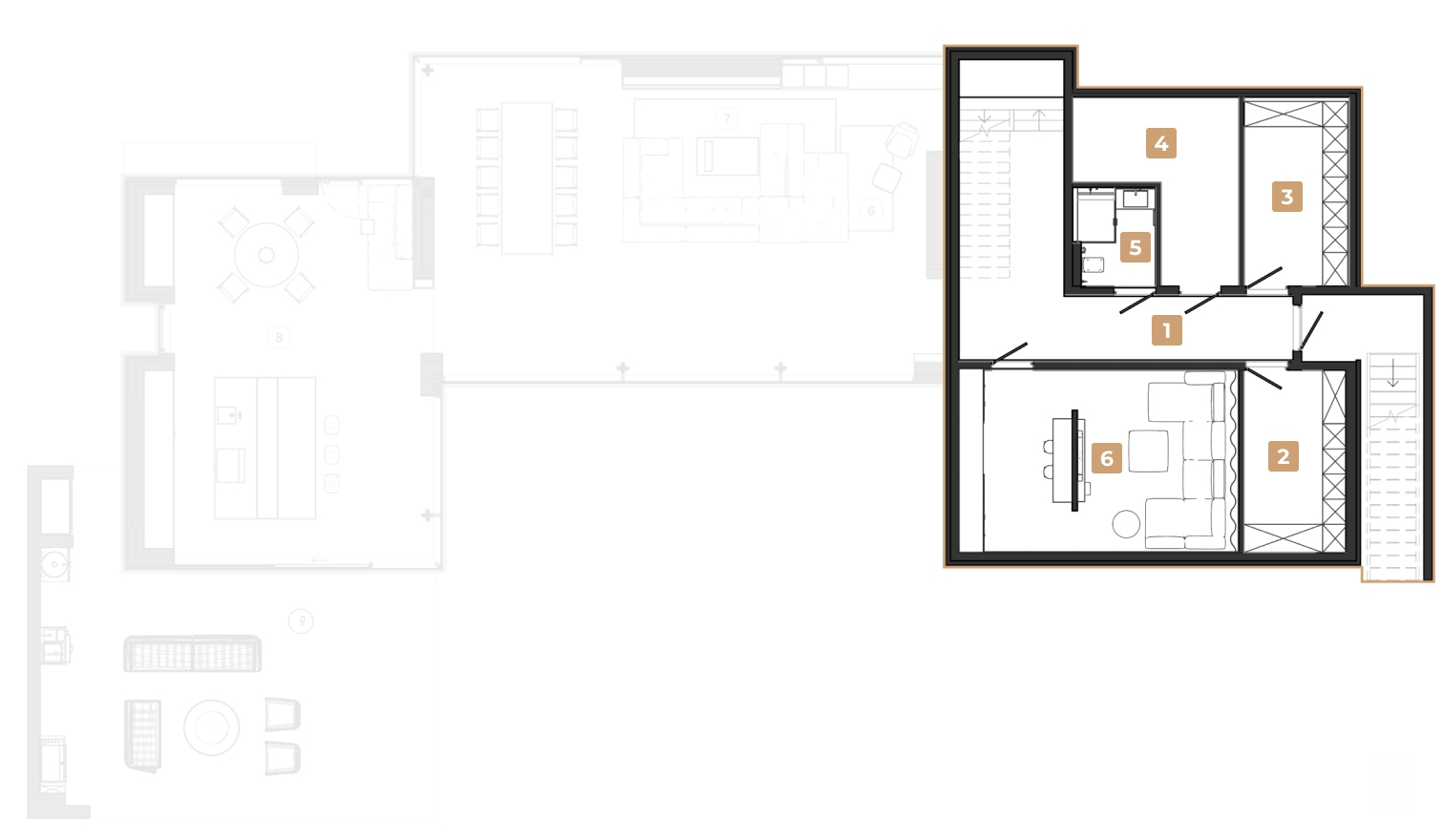Basement floor plan