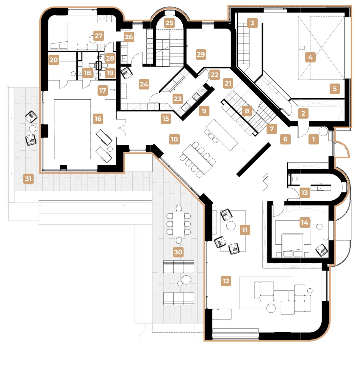 1st floor plan