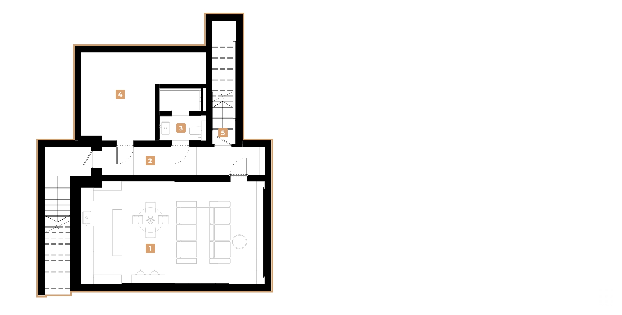 Basement floor plan