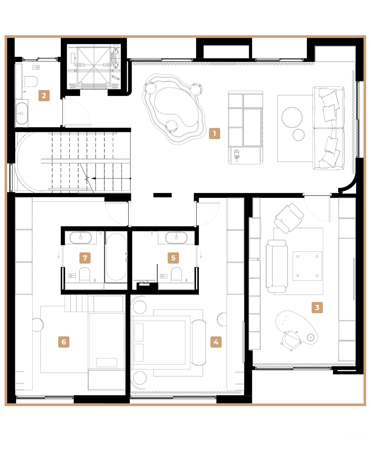 3rd floor plan