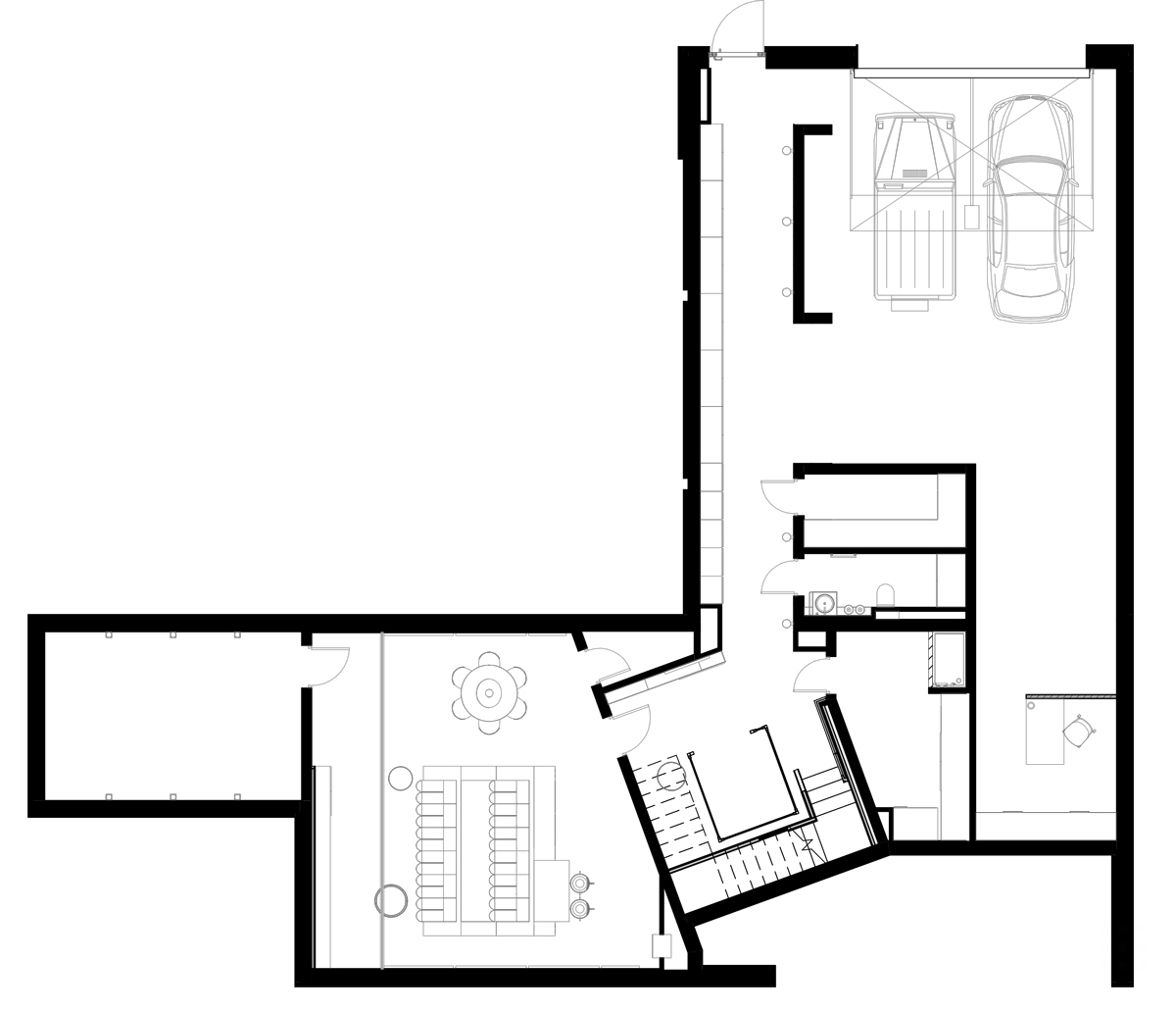 Basement floor plan