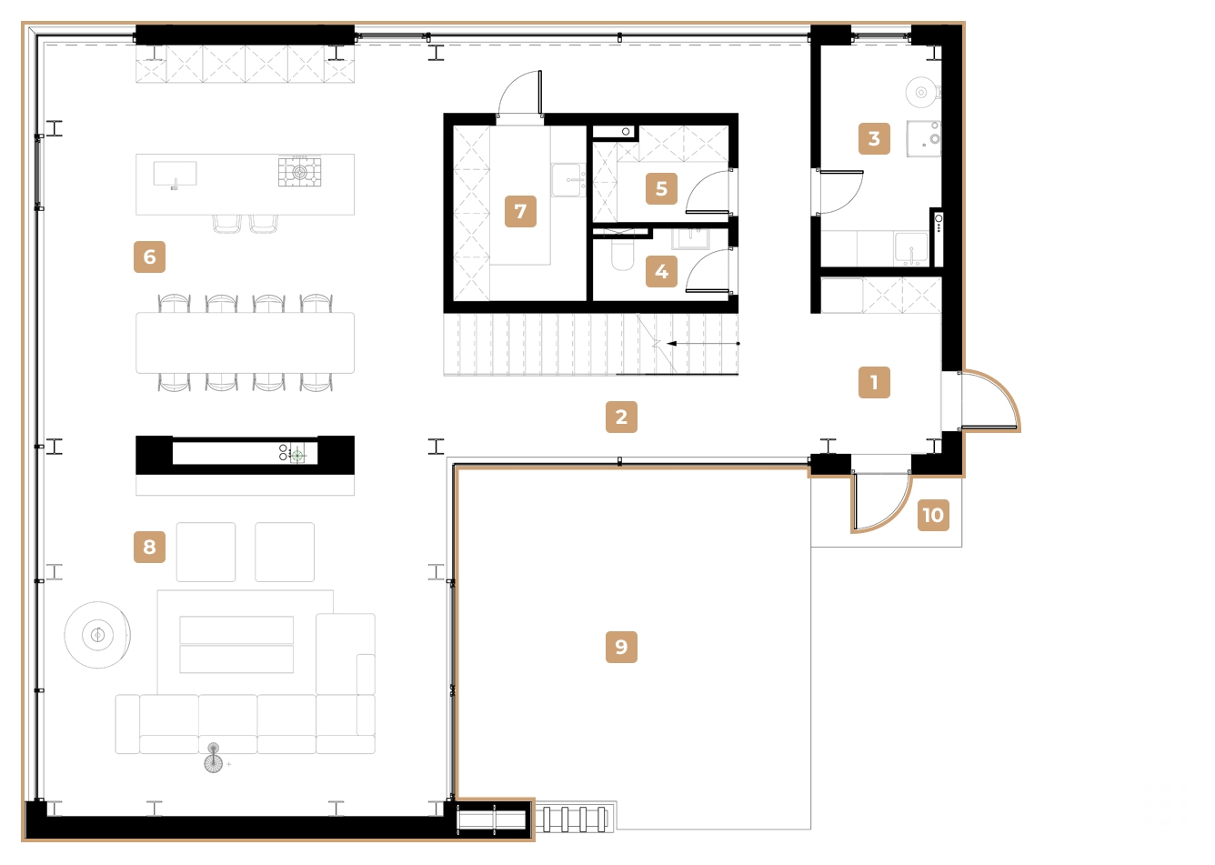 1st floor plan